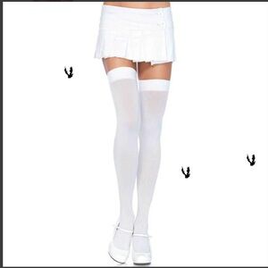 Opaque Thigh Highs